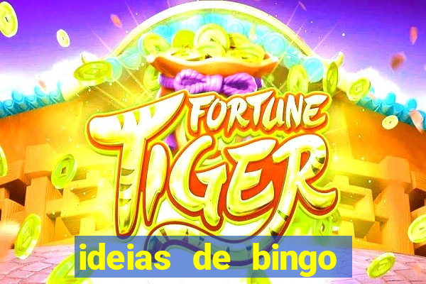 ideias de bingo para o natal